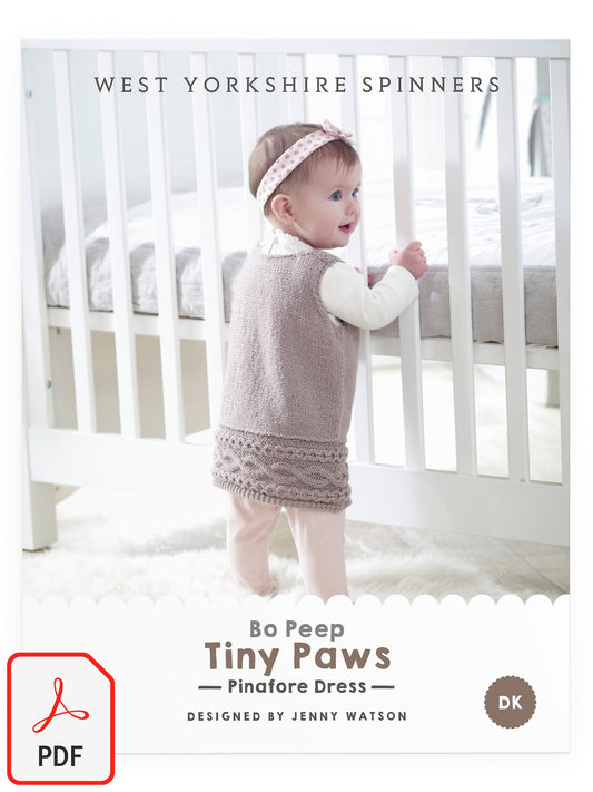 Tiny Paws - Pinafore Dress Pattern by Jenny Watson