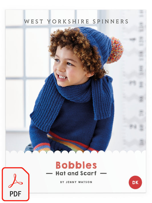 Bobbles - Hat & Scarf Pattern by Jenny Watson