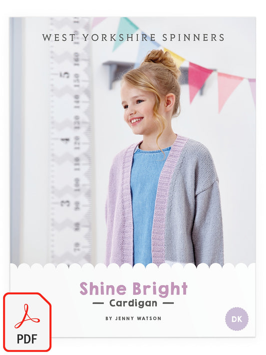 Shine Bright - Cardigan Pattern by Jenny Watson