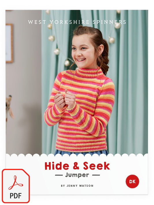 Hide & Seek - Jumper Pattern by Jenny Watson