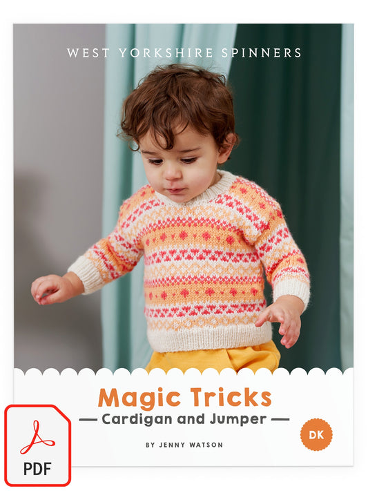 Magic Tricks - Cardigan and Jumper Pattern by Jenny Watson