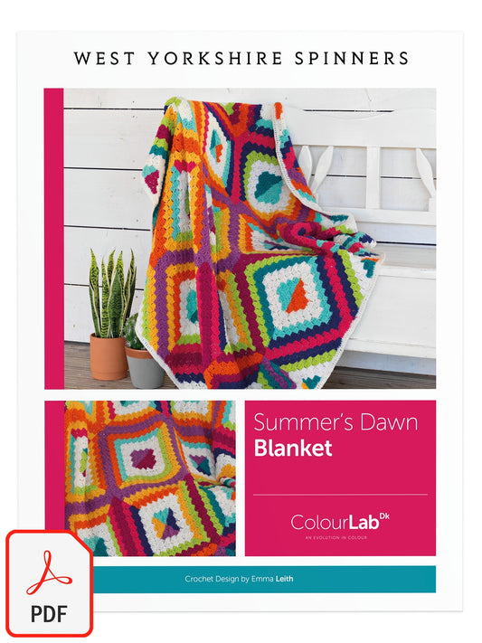 Summer’s Dawn - Blanket Pattern by Emma Leith