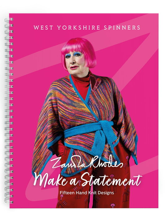 Make A Statement - Pattern Book by Zandra Rhodes in ColourLab DK & Signature 4ply