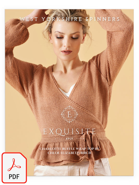 Charlotte - Wrap Top Pattern by Chloé Elizabeth Birch