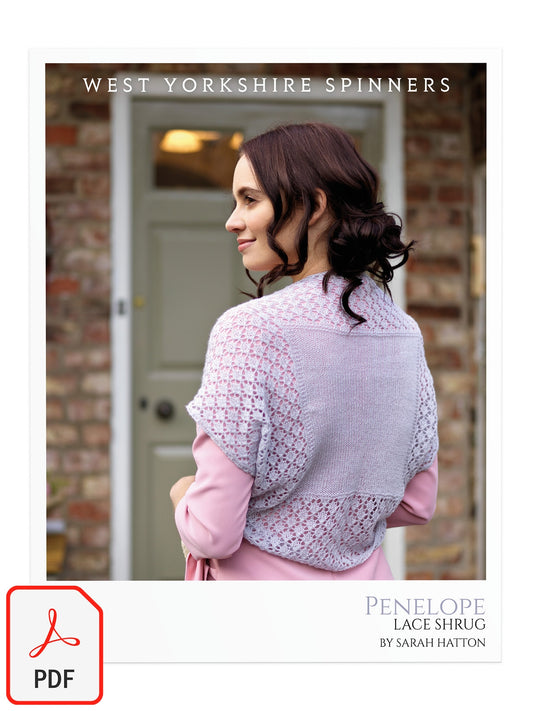 Penelope - Shrug Pattern by Sarah Hatton