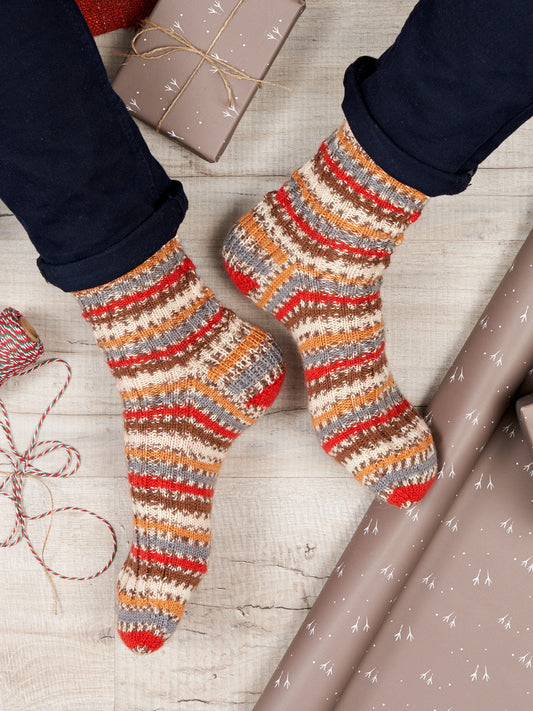 Christmas Socks - Pattern Book by Winwick Mum