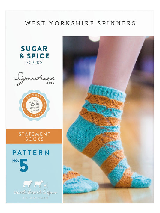Sugar & Spice - Socks Pattern by Emma Wright