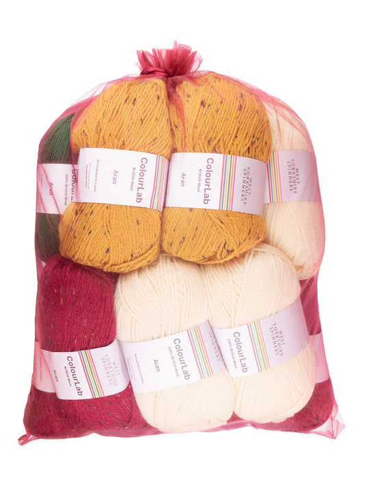 Baubles & Bows - Crochet Blanket Yarn Bundle