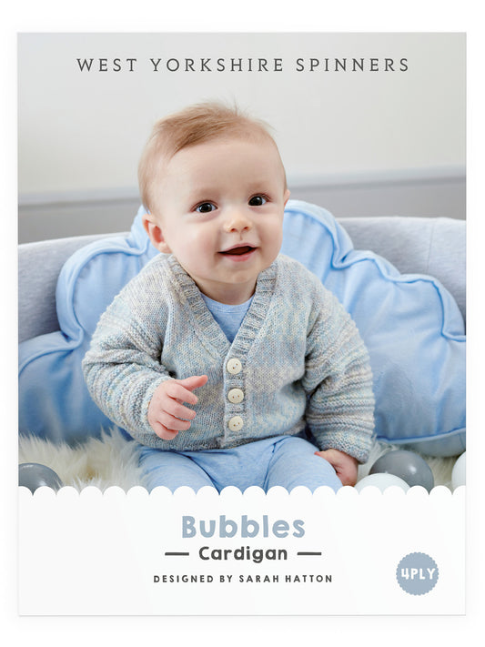 Bubbles - Cardigan Pattern by Sarah Hatton
