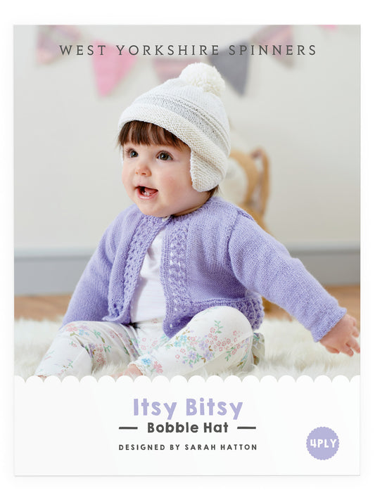 Itsy Bitsy - Bobble Hat Pattern by Sarah Hatton