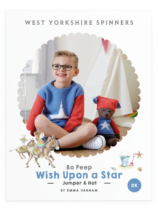 Wish Upon A Star - Jumper & Hat Pattern by Emma Varnam
