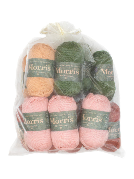 Chrysanthemum - Crochet Shawl Yarn Bundle