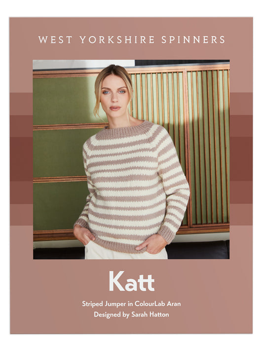 Katt - Striped Jumper Pattern by Sarah Hatton