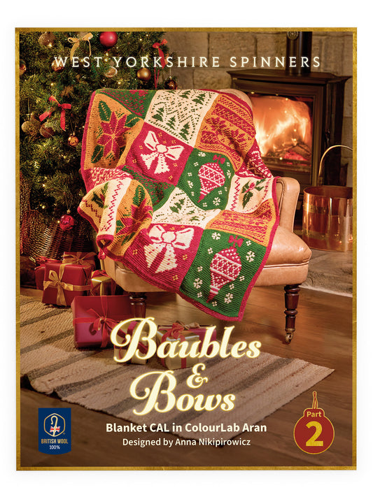 Festive Foliage - Baubles & Bows CAL Part 2 Pattern by Anna Nikipirowicz