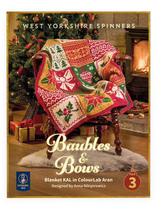 Winter Wonders - Baubles & Bows KAL Part 3 Pattern by Anna Nikipirowicz