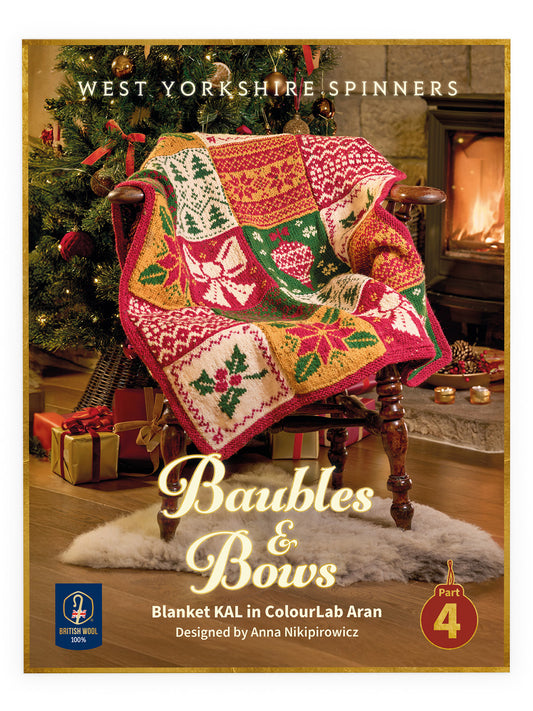 Decoration Day - Baubles & Bows KAL Part 4 Pattern by Anna Nikipirowicz