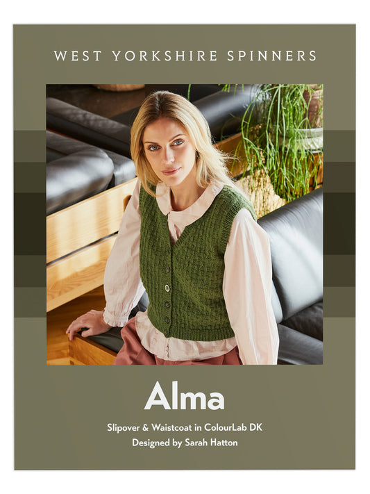 Alma - Slipover & Waistcoat Pattern by Sarah Hatton