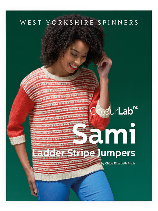 Sami - Ladder Stripe Jumper Pattern by Chloé Elizabeth Birch