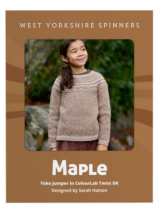 Maple - Yoke Jumper Pattern by Sarah Hatton