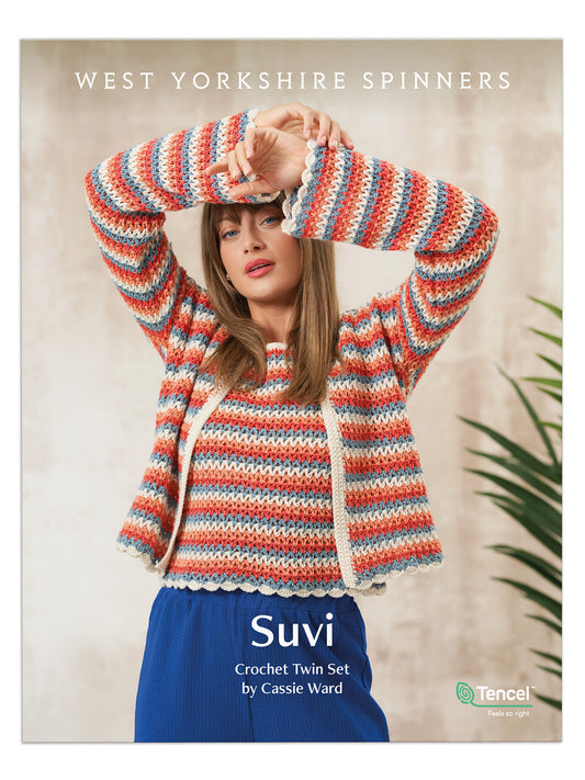 Suvi - Crochet Twin Set Pattern by Cassie Ward