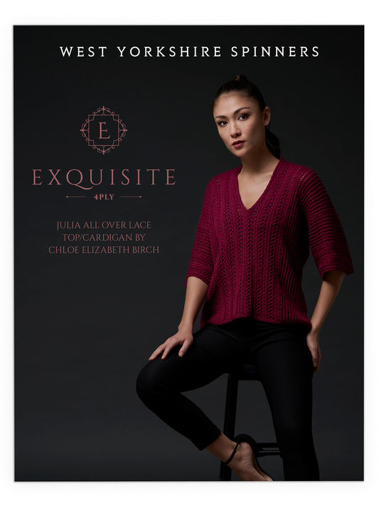 Julia - Lace Top & Cardigan Pattern Chloé Elizabeth Birch