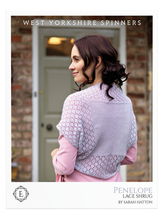 Penelope - Shrug Pattern by Sarah Hatton