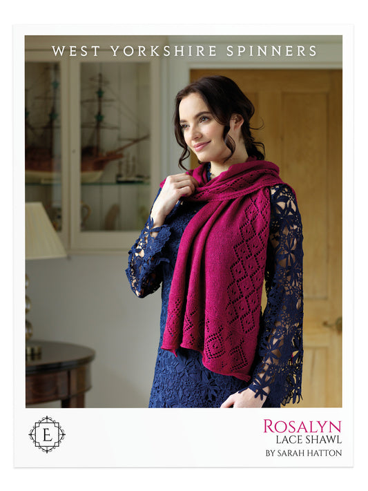 Rosalyn - Shawl Pattern by Sarah Hatton