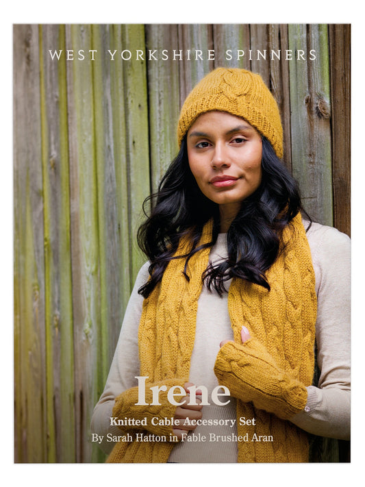 Irene - Cable Accessories Pattern by Sarah Hatton