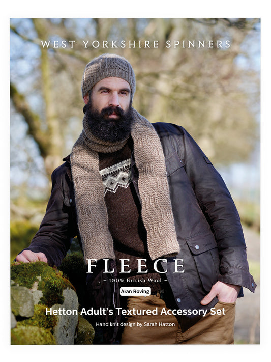 Hetton - Adults Textured Accessory Set Pattern by Sarah Hatton