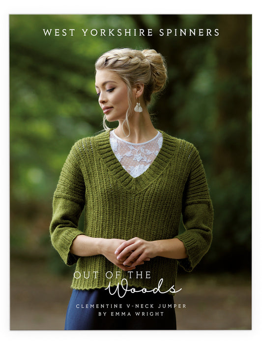 Clementine - V-Neck Jumper Pattern by Emma Wright