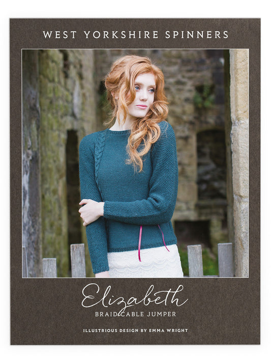 Elizabeth - Braid Cable Jumper Pattern by Emma Wright