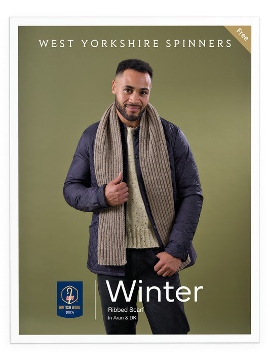 Winter - Ribbed Scarf Pattern