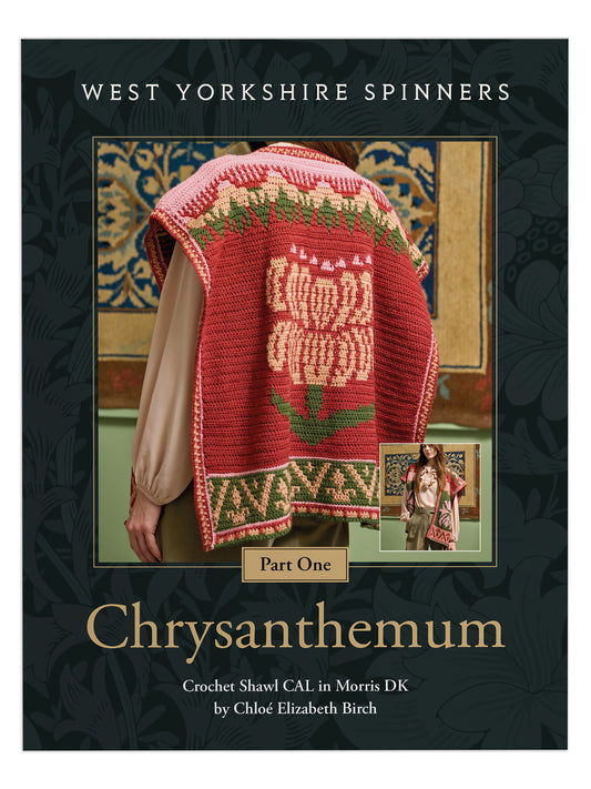Chrysanthemum - Crochet Shawl Pattern Part 1 by Chloé Elizabeth Birch
