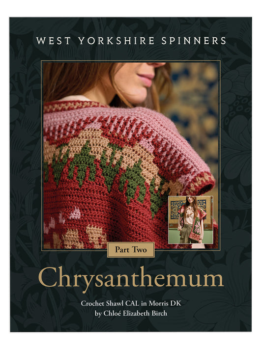 Chrysanthemum - Crochet Shawl Pattern Part 2 by Chloé Elizabeth Birch