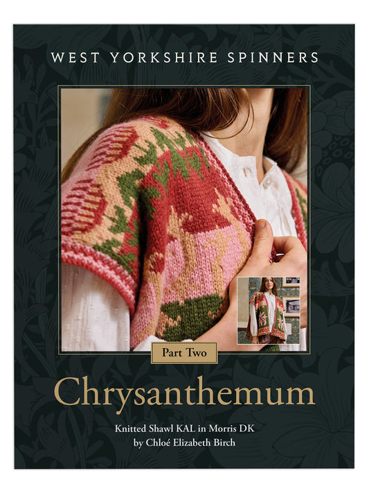 Chrysanthemum - Knitted Shawl Pattern Part 2 by Chloé Elizabeth Birch
