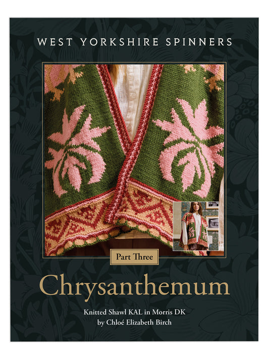Chrysanthemum - Knitted Shawl Pattern Part 3 by Chloé Elizabeth Birch