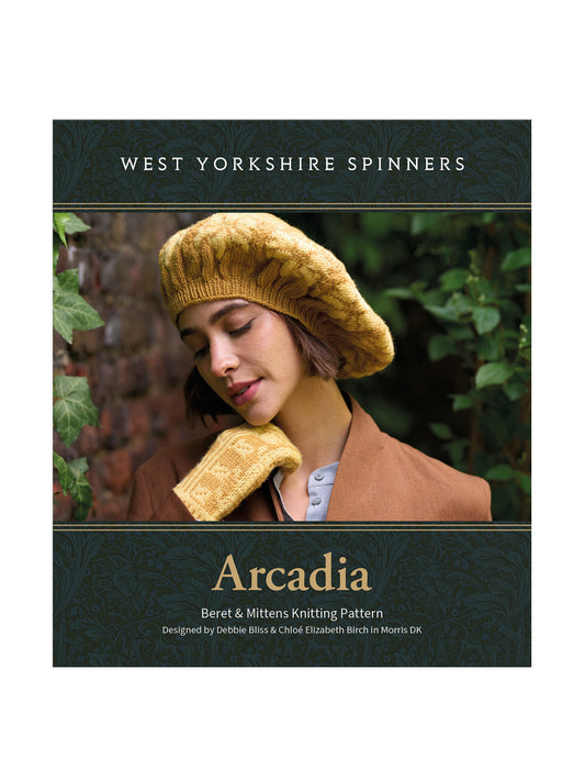 Arcadia - Beret and Mittens Pattern by Debbie Bliss & Chloé Elizabeth Birch