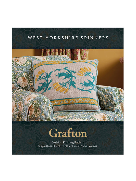 Grafton - Cushion Pattern by Debbie Bliss & Chloé Elizabeth Birch