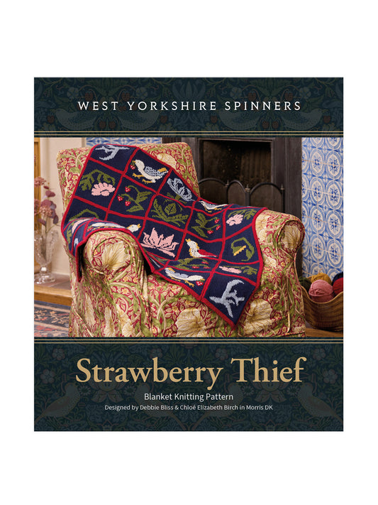 Strawberry Thief - Blanket Pattern by Debbie Bliss & Chloé Elizabeth Birch