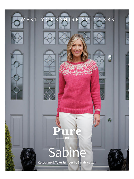 Sabine - Colourwork Yoke Jumper Pattern by Sarah Hatton