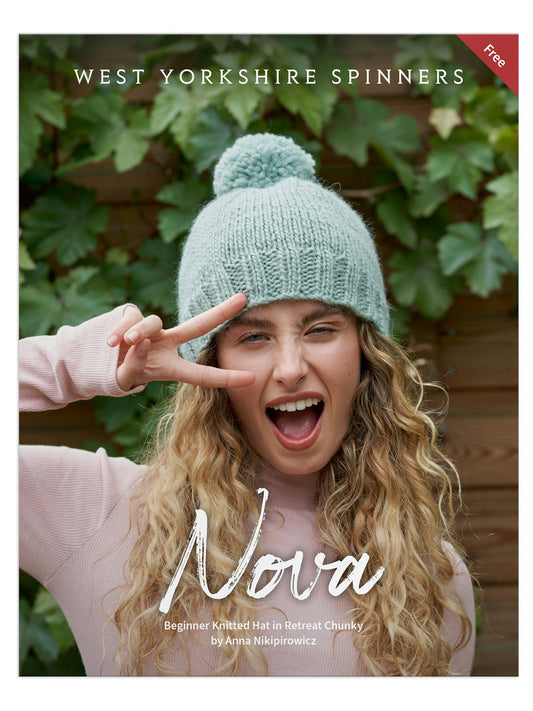 Nova - Knitted Hat Pattern by Anna Nikipirowicz