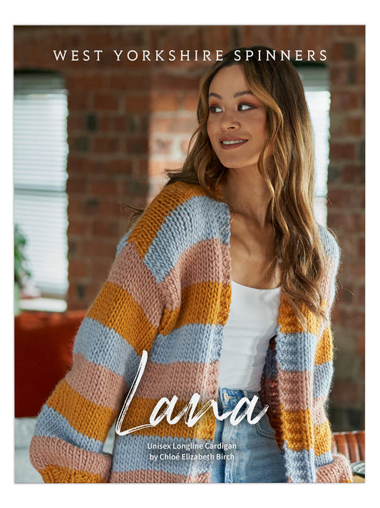 Lana - Unisex Longline Cardigan Pattern by Chloé Elizabeth Birch