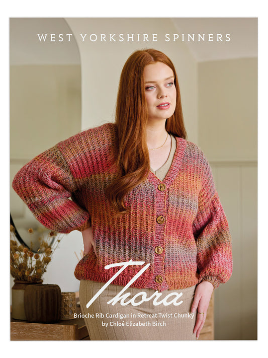 Thora - Cardigan Pattern by Chloé Elizabeth Birch