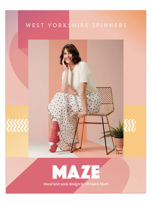 Maze - Socks Pattern by Winwick Mum