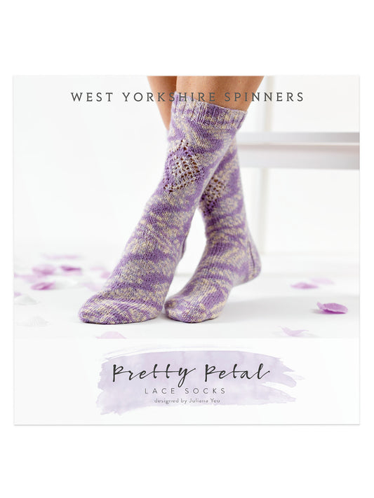 Pretty Petal - Lace Socks Pattern by Juliana Yeo