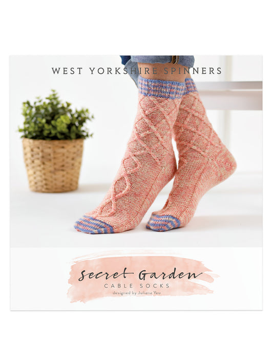 Secret Garden - Cable Socks Pattern by Juliana Yeo