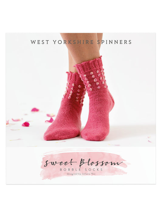Sweet Blossom - Bobble Socks Pattern by Juliana Yeo