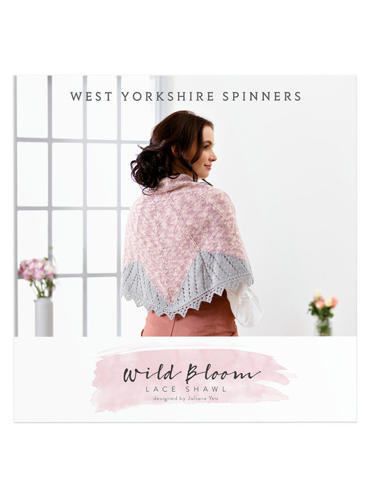 Wild Bloom - Lace Shawl Pattern by Juliana Yeo