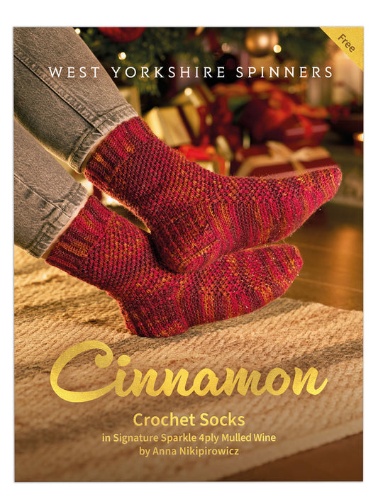 Cinnamon - Crochet Socks Pattern by Anna Nikipirowicz