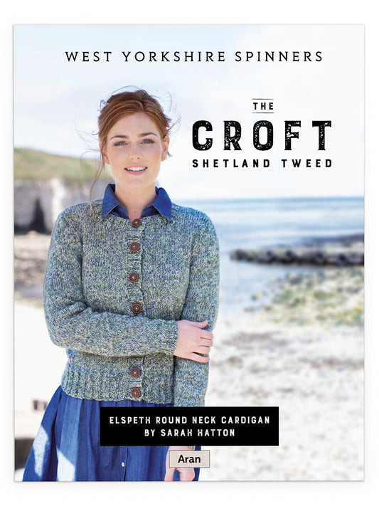 Elspeth - Round Neck Cardigan Pattern by Sarah Hatton